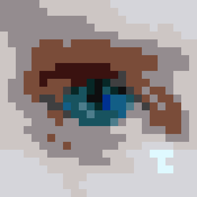 An 8-bit eye that observes life.